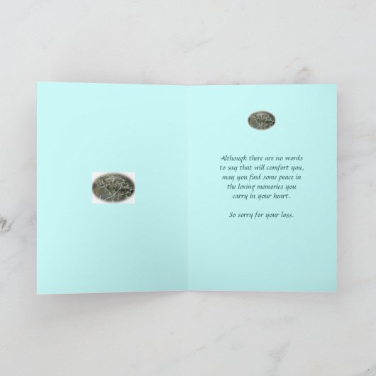 Sympathie Lacy Weed Kaart (Binnen)