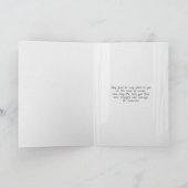 sympathie lentestuin met roze tulpen kaart (Binnen)