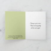 Sympathie Lily van The Valley Bouquet Kaart (Binnen)