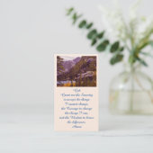 Sympathie Memorial Afbeelding Herdenking Kaart Visitekaartje (Staand voorkant)