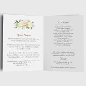 Sympathie Memorial Angel begrafenis dank u kaarten