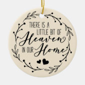 Sympathie Memorial in Loving Memory Photo Ceramic Keramisch Ornament (Voorkant)