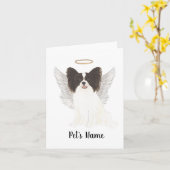 Sympathie Memorial in zwart-wit Kaart (Gele Bloem)