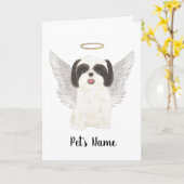 Sympathie Memorial Kaart (Gele Bloem)