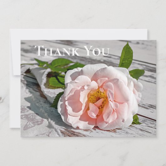 Sympathie Memorial Service Dank jullie kaarten (Voorkant)