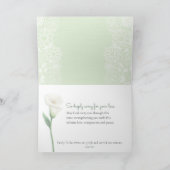 sympathie, met hartstilstand en Kaart van gebeden (Binnen)