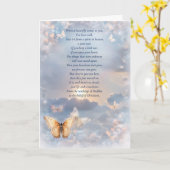 Sympathie Metafysische Spirituele Vlinders Kaart (Gele Bloem)