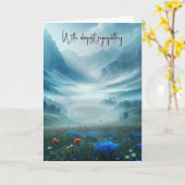 Sympathie Misty Mountain Valley Kaart (Gele Bloem)