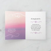 Sympathie Moge de God van de Hoop je met vrede vul Kaart (Binnen)