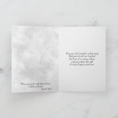 Sympathie rode Rose Kaart (Binnen)