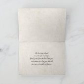 sympathie roze rozen op driftwood kaart (Binnen)