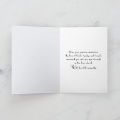 Sympathie Rozen op strand Kaart (Binnen)