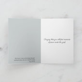 Sympathie Solitaire Zwaan op Misty Lake Kaart (Binnen)