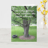 Sympathie, sorry voor je verlies kaart (Gele Bloem)