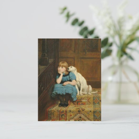 Sympathie van Briton Riviere Briefkaart (Staand voorkant)