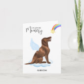 Sympathie van de Duitse Shorthaired Pointer Angel  Kaart (Voorkant)