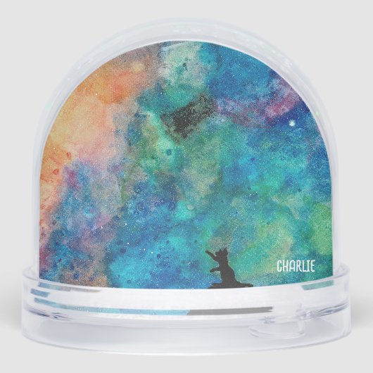 sympathie van de honden voor verlies van gezelscha sneeuwbol (Achterkant)