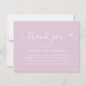 Sympathie van de minimalistische Funeral Bereaveme Bedankkaart (Voorkant)