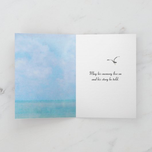 Sympathie van de witte vuurtoren kaart (Binnen)