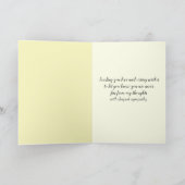 Sympathie van deur tot zonneschijn kaart (Binnen)