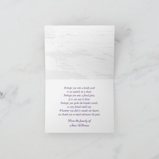 Sympathie van lente wilde bloemen kaart (Binnen)