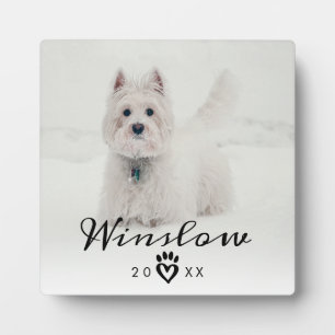 Sympathie van Pet Loss Keepasj Dog Pet Memorial Fotoplaat