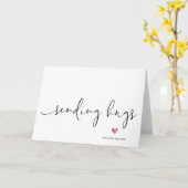 Sympathie van verstrooiing van handschoenen kaart (Gele Bloem)