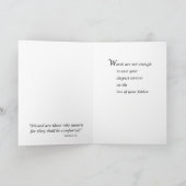 Sympathie verlies vader regenboog kaart (Binnen)