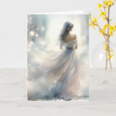 Sympathie (verlies van dochter) kaart (Gele Bloem)