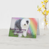 Sympathie - Verlies van een huisdier Kaart (Gele Bloem)