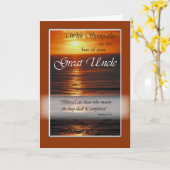 Sympathie Verlies van Grote Oom, Zonsondergang ove Kaart (Gele Bloem)