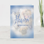 Sympathie, verlies van hond, hemelse honden kaart (Voorkant)