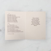 Sympathie Verlies van Hond, St. Franciscus, Religi Kaart (Binnen)