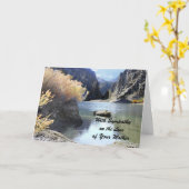 Sympathie, verlies van moeder, prachtige omgeving kaart (Gele Bloem)