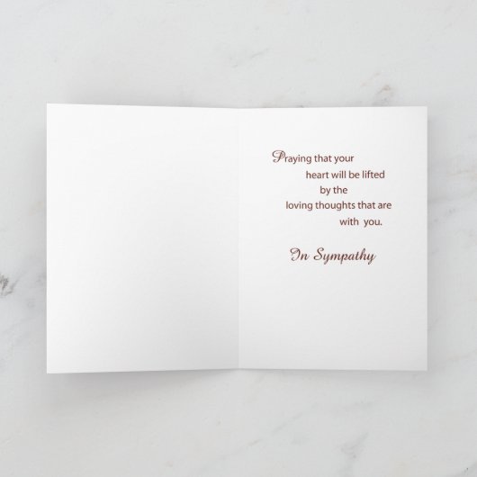 Sympathie Verlies van Stap Moeder, Zonsondergang O Kaart (Binnen)