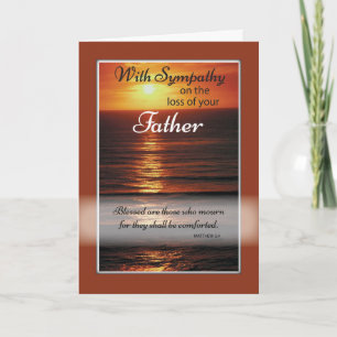 Sympathie Verlies van Vader, Zonsondergang, Oceaan Kaart