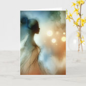 Sympathie (verlies van zus) kaart (Gele Bloem)