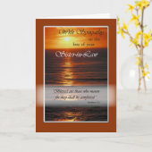 Sympathie verlies van zuster-in-Law, Sunset Over O Kaart (Gele Bloem)