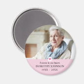 Sympathie voor altijd in ons hart Foto Magneet (Voorkant / Achterkant)