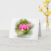 sympathie voor bloeding kaart (Gele Bloem)