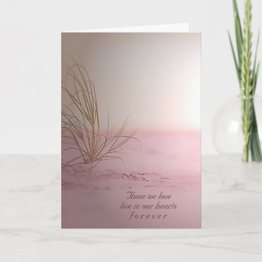sympathie voor de beach grass kaart (Voorkant)