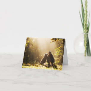 sympathie voor de beste vriend van man kaart