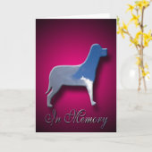 sympathie voor de dood van gezelschapsdieren kaart (Gele Bloem)