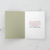 Sympathie voor de grote Rode vuurtoren Kaart (Binnen)