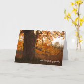 Sympathie voor de jaareiken kaart (Gele Bloem)