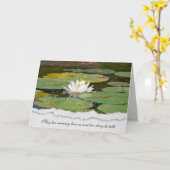 sympathie voor de leugenaars van wit water kaart (Gele Bloem)