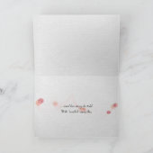 sympathie voor de witte waterlelie met lievendrikk kaart (Binnen)