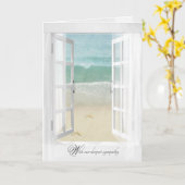 sympathie voor de zeemaand kaart (Gele Bloem)