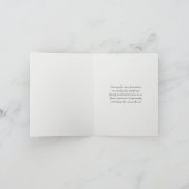 sympathie voor de zondagszeilboot Hartelijk dank v Bedankkaart (Binnen)