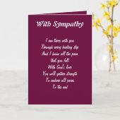 sympathie voor een speciale wenskaart van het gezi kaart (Gele Bloem)